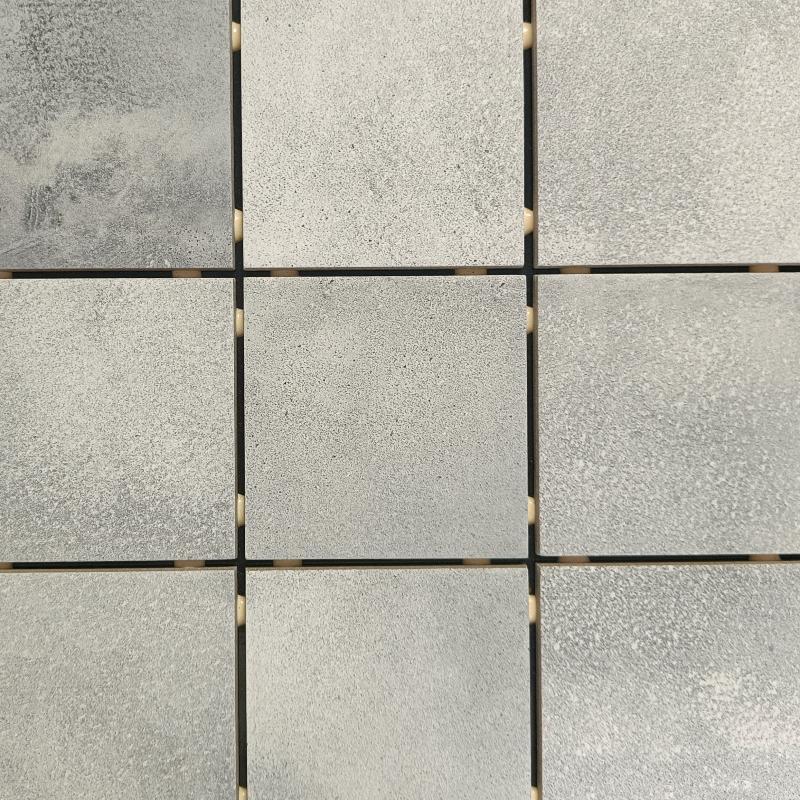 Betonsquare 10x10cm White-Grey silikoninapitettu