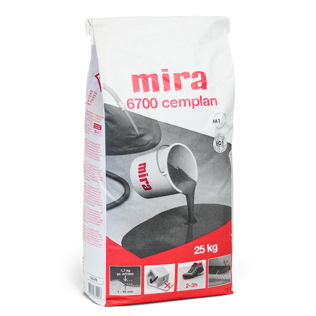 Mira lattiatasoite 6700 cemplan 25kg